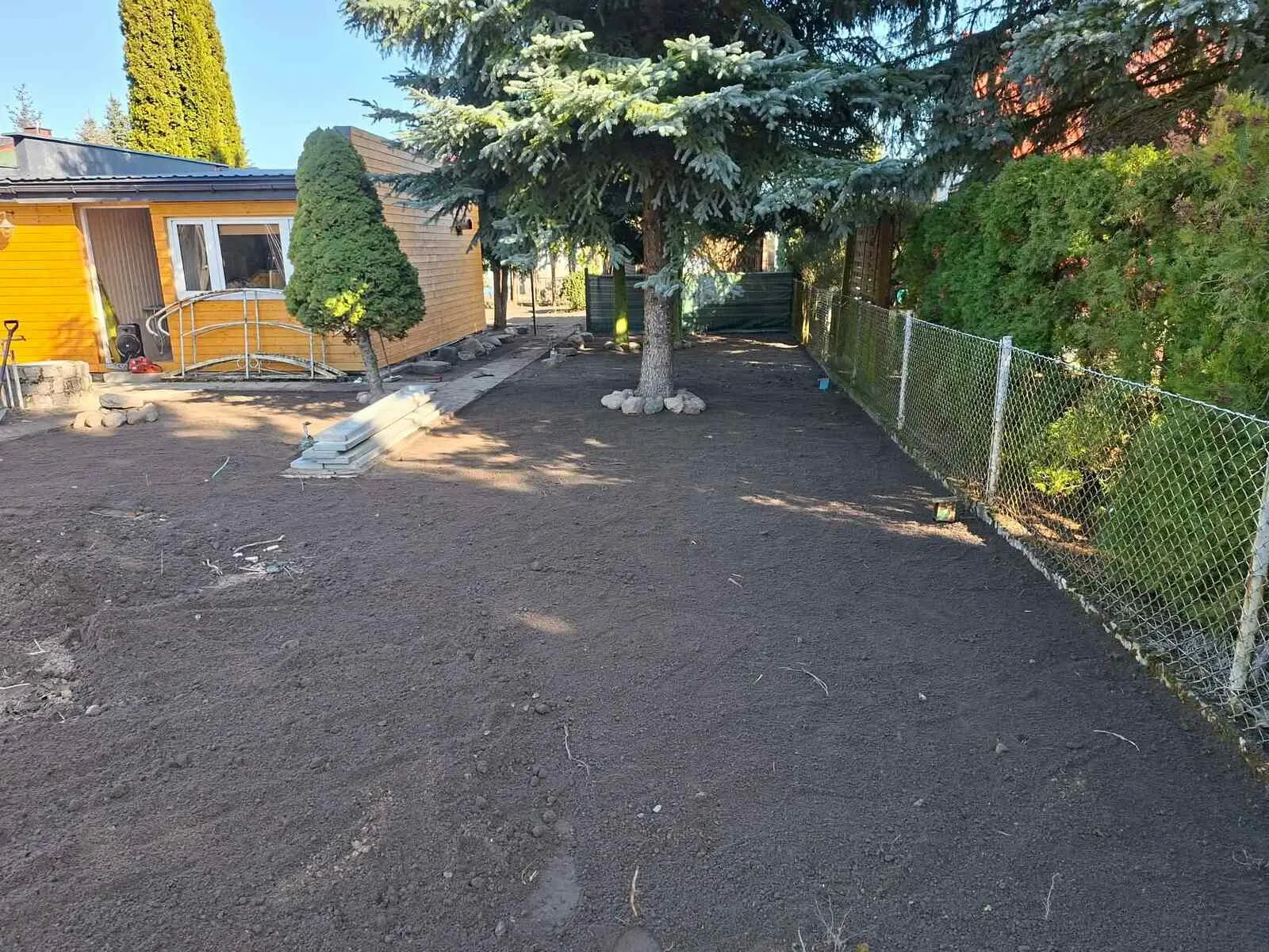 Realizacja - Niwelacja terenu Zielona Góra i okolice