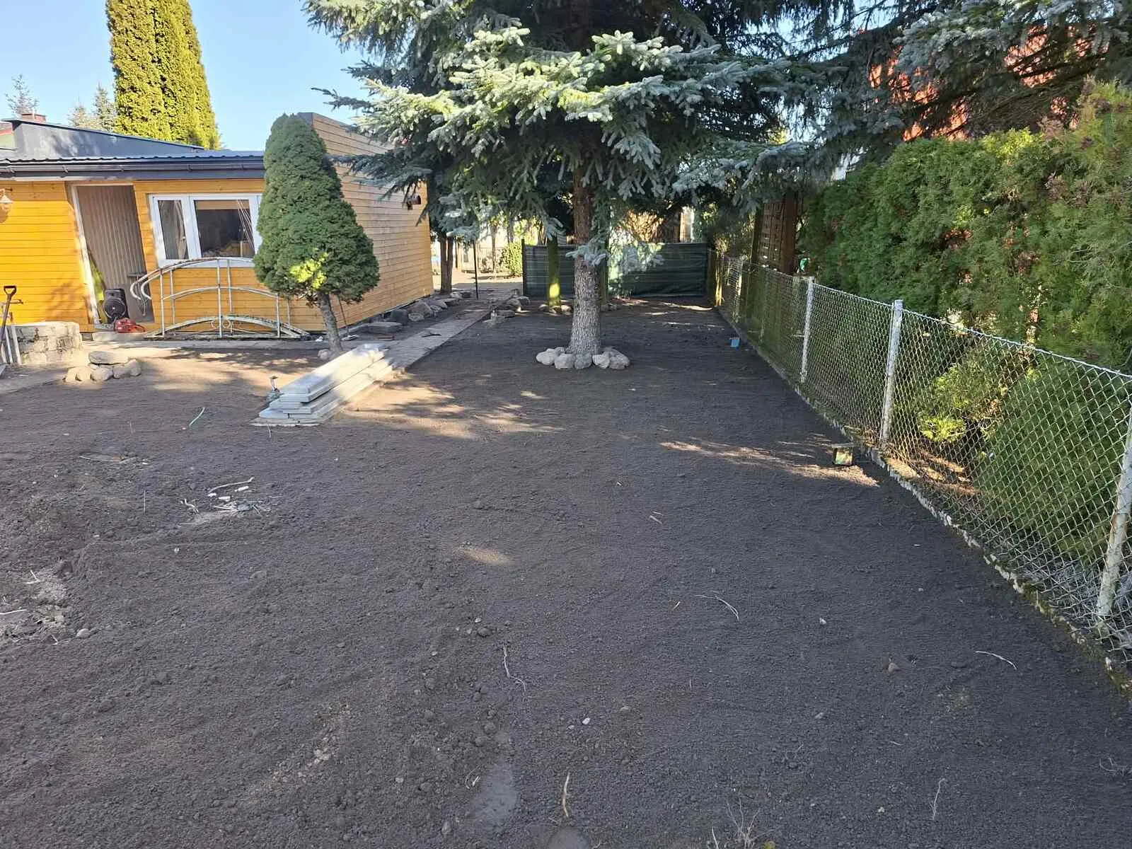 Realizacja - Niwelacja terenu Zielona Góra i okolice