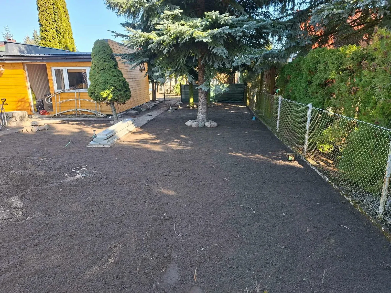 Realizacja - Niwelacja terenu Zielona Góra i okolice
